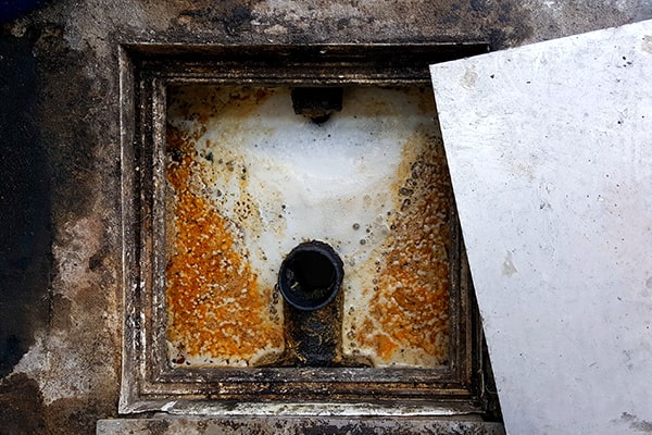if you notice foul odors, slow drainage, or an increase in grease buildup, it's time for grease trap cleaning